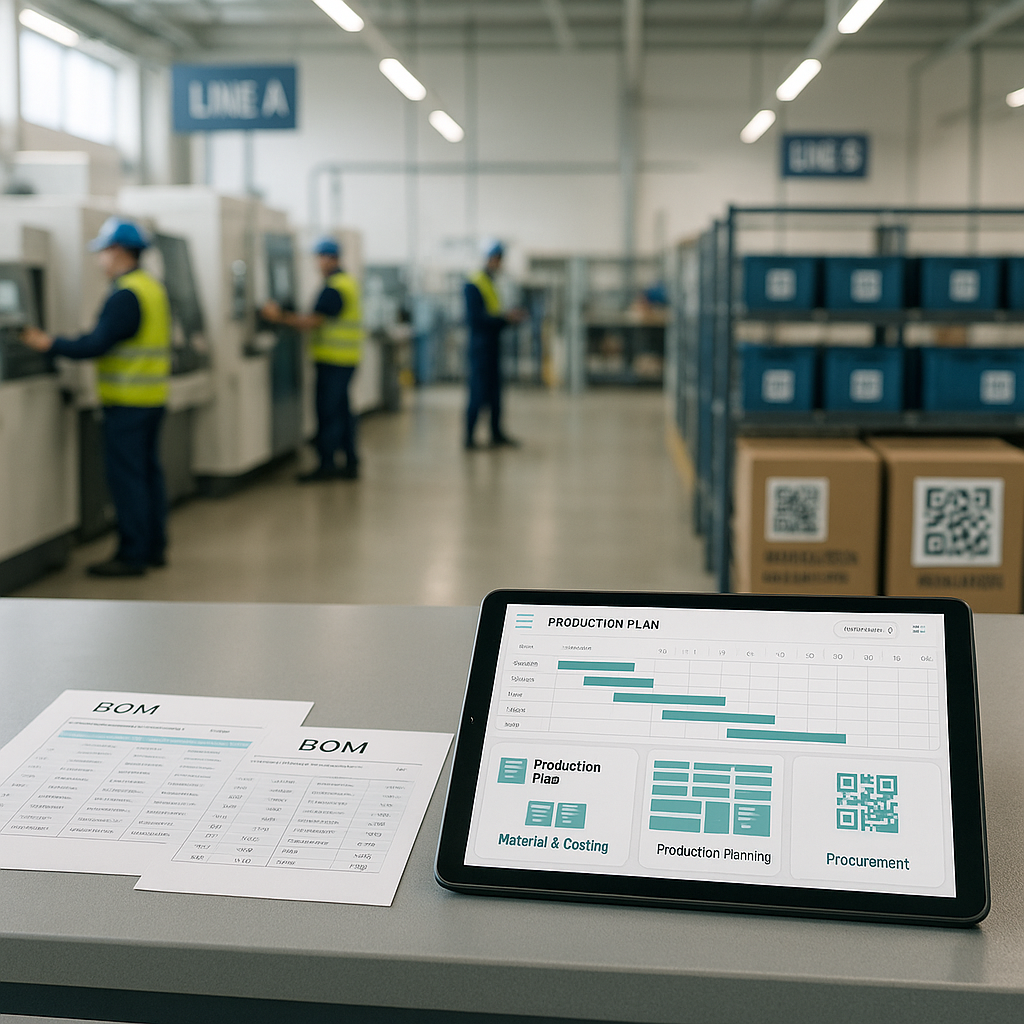 Operations and manufacturing workflow